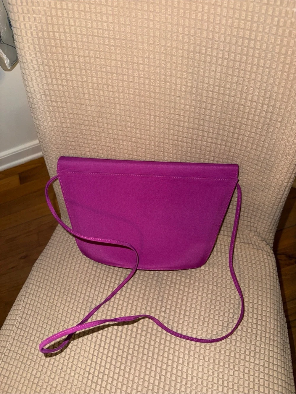 Charles Jourdan Magenta Purple Crossbody Bag